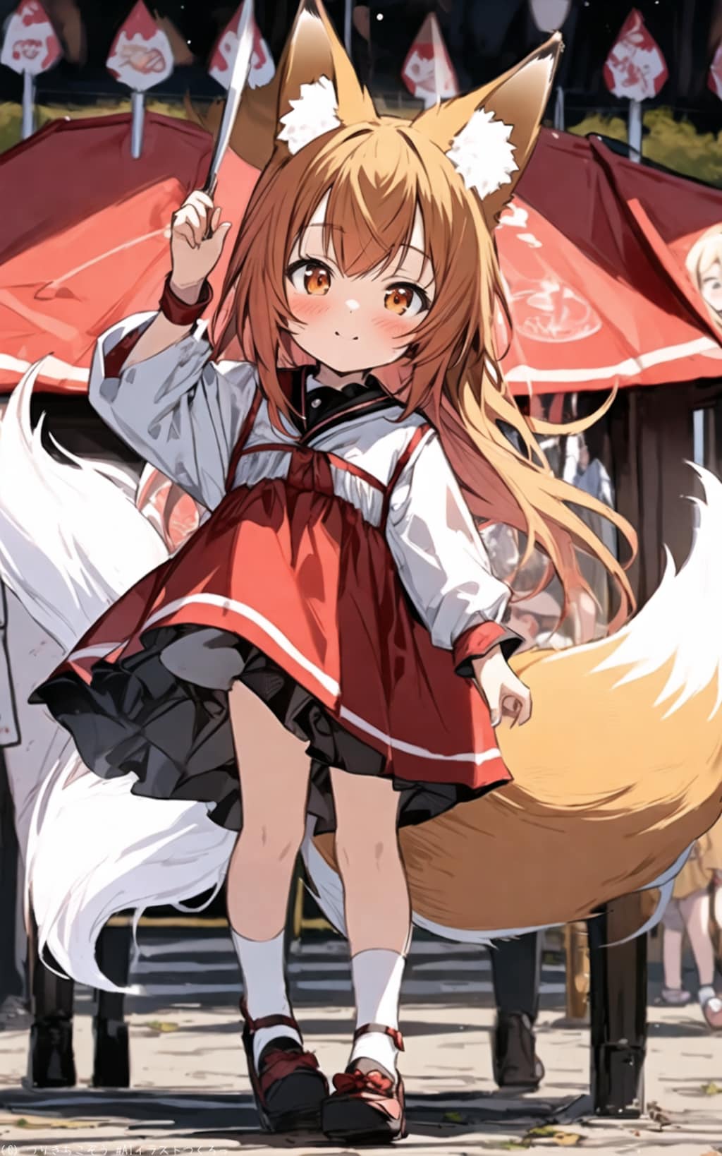 遊園地と茜音さん