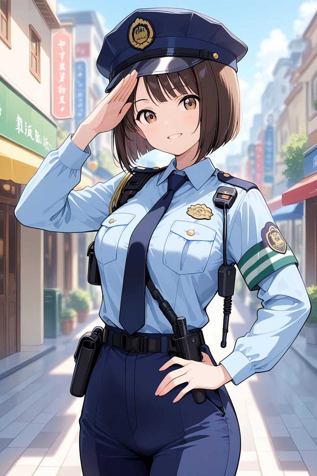 HARPYで婦警さん　251216 | の人気AIイラスト・グラビア