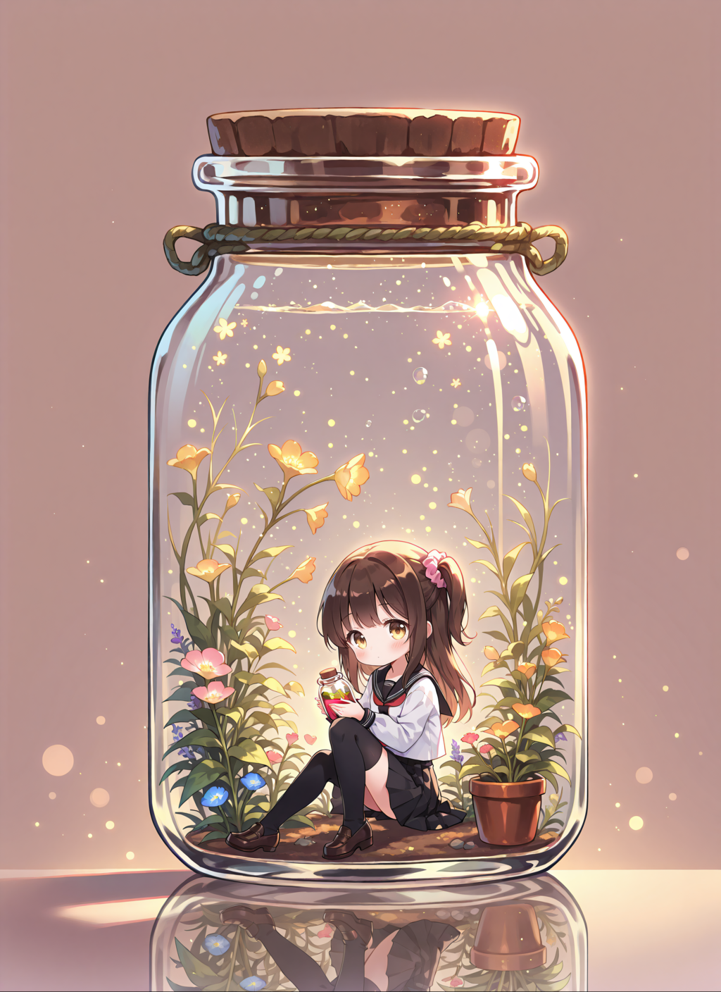 ビンの中の世界