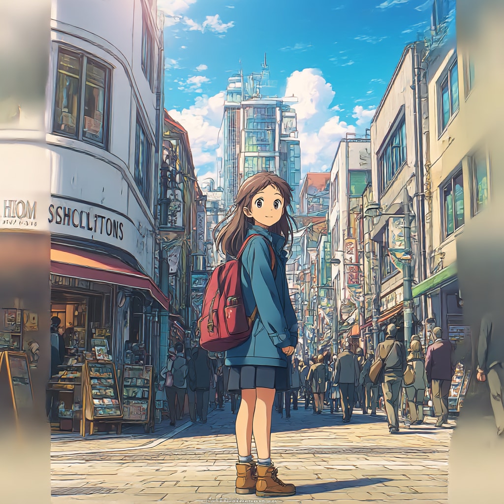 下北沢の女の子 Shimokitazawa girl