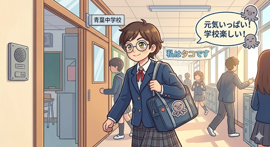 私はタコです