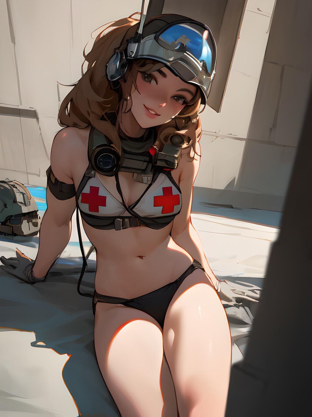 絶対に蘇生するビキニ衛生兵