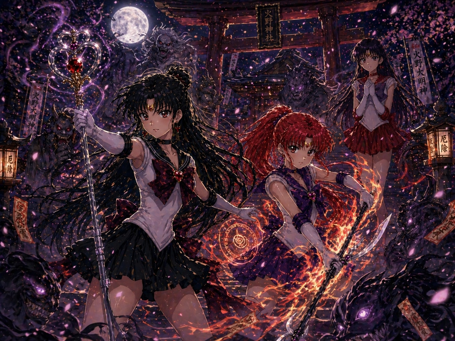 美少女戦士セーラーサターンアヤ第18話 | の人気AIイラスト・グラビア