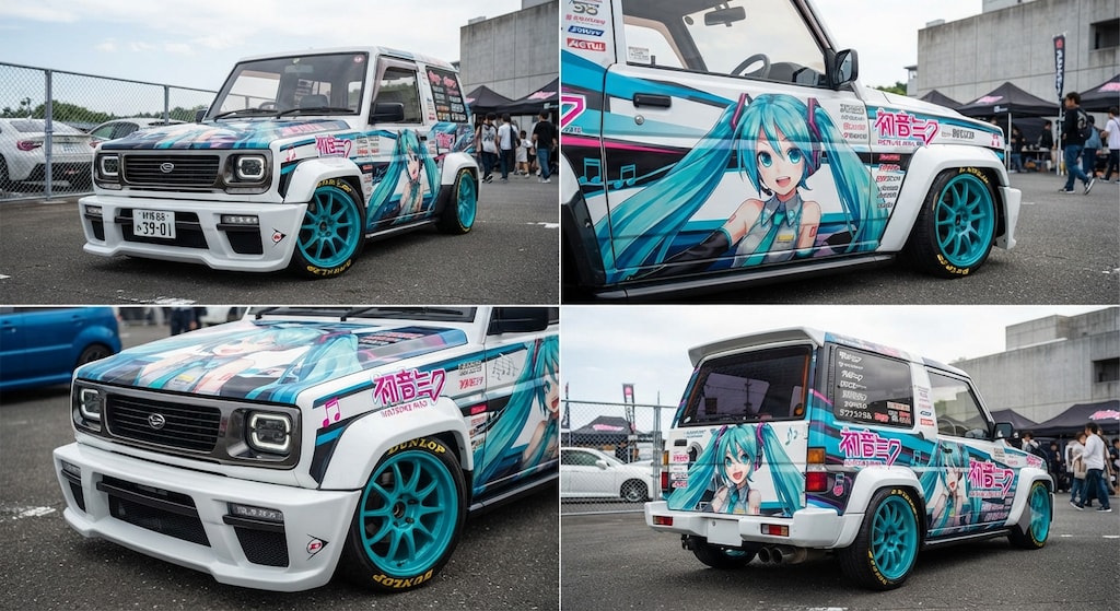 初音ミク痛車ラガー