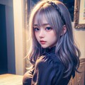 ゴシック風と女の子 2枚目