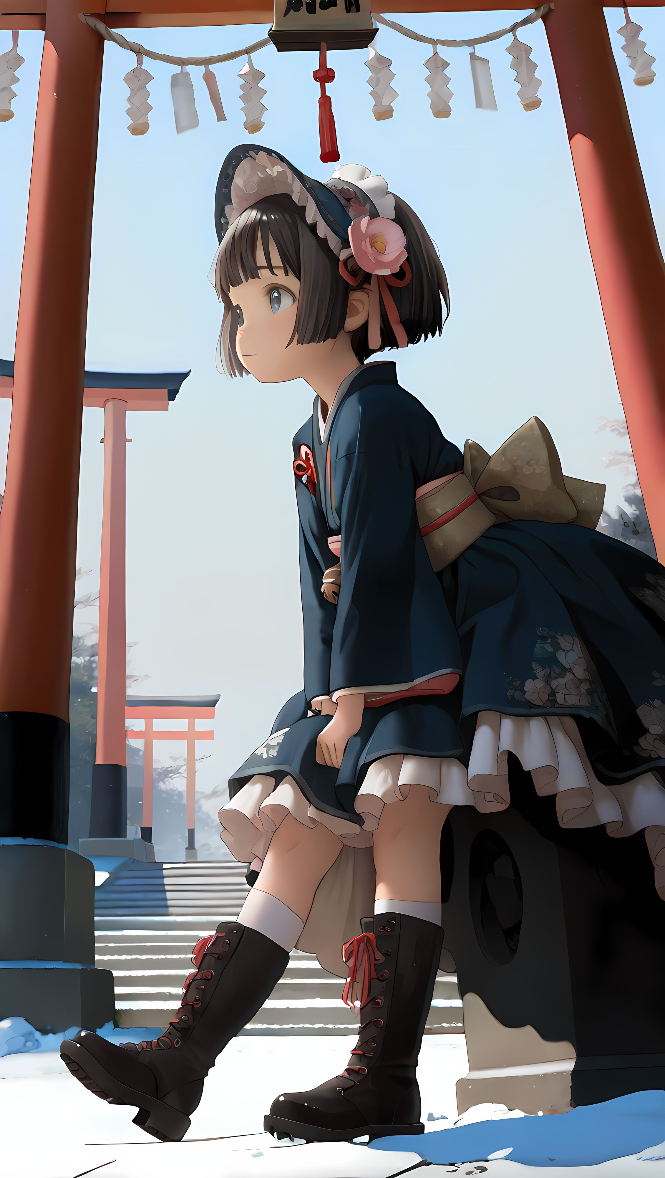 少女E | の人気AIイラスト・グラビア