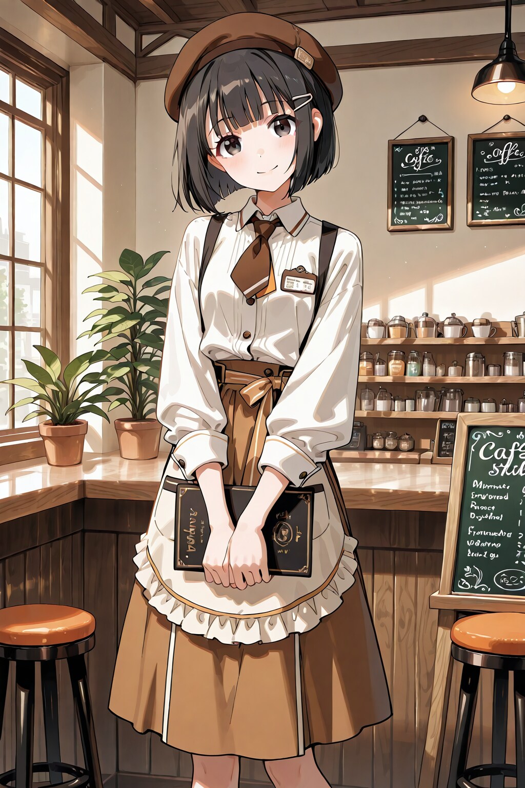 妹ちゃん✨カフェへようこそ‼️🥰☕️✨３９０ | の人気AIイラスト・グラビア