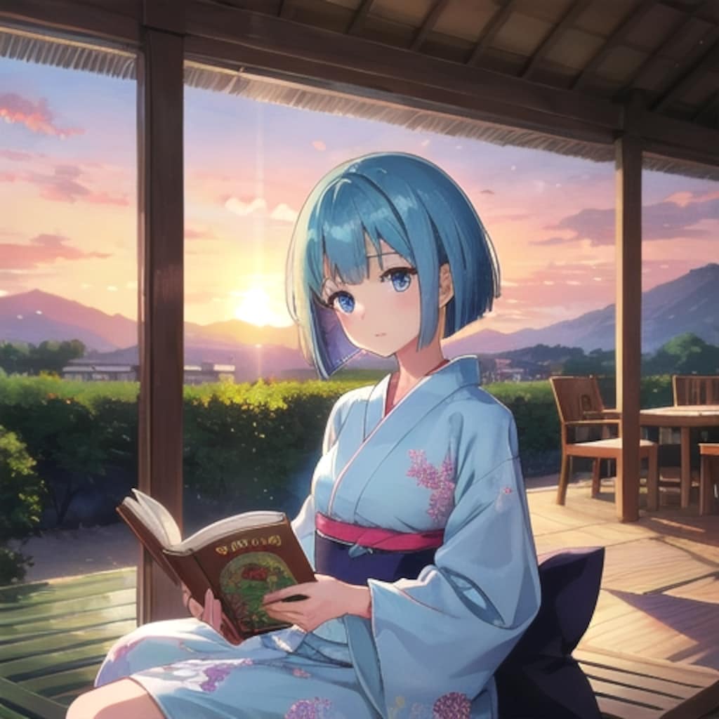 夏の終わりの読書時間