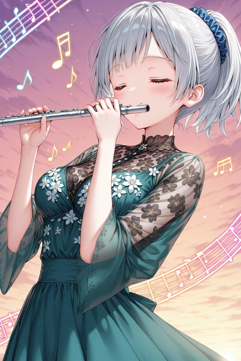 フルートと雛菊ちゃん