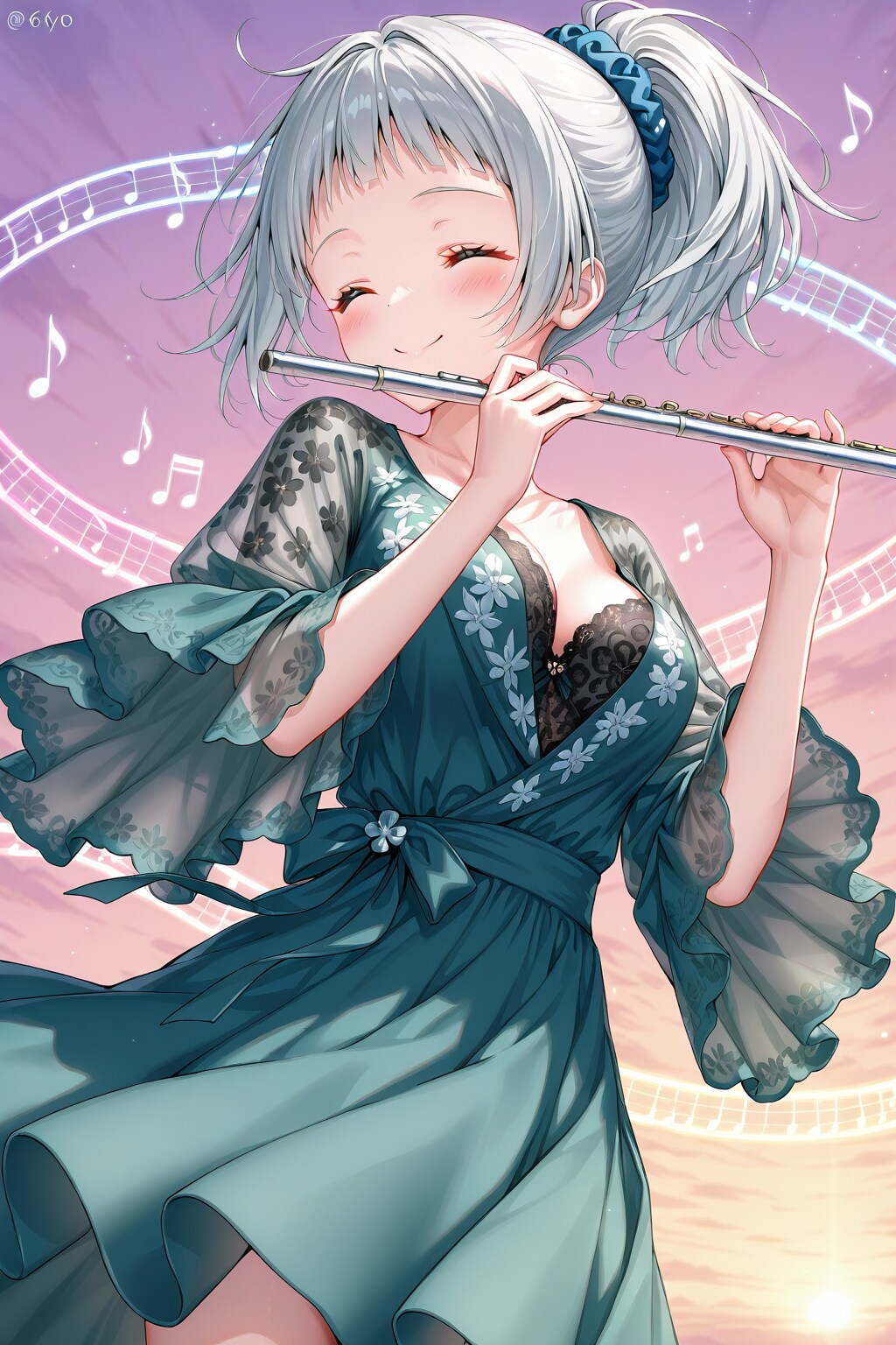 フルートと雛菊ちゃん