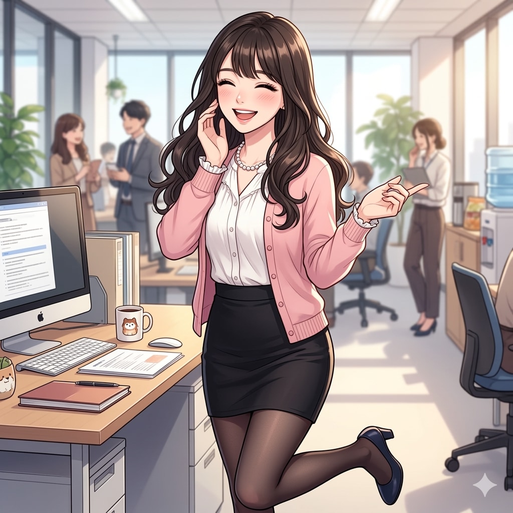 オフィスガーリーファッション | の人気AIイラスト・グラビア