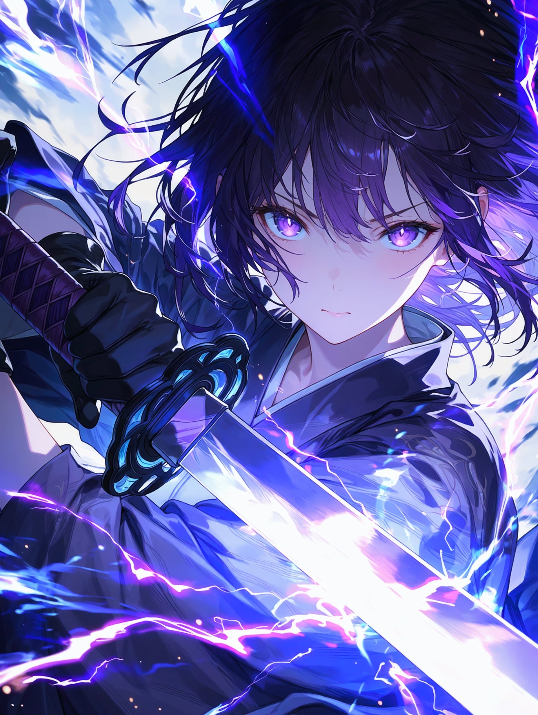 雷刀一閃 | の人気AIイラスト・グラビア