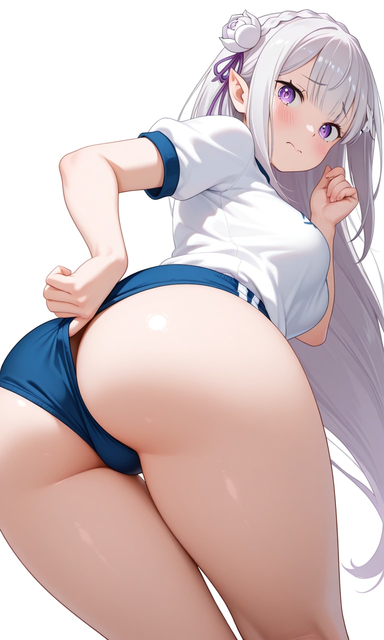 なんか見えたエミリアたん
