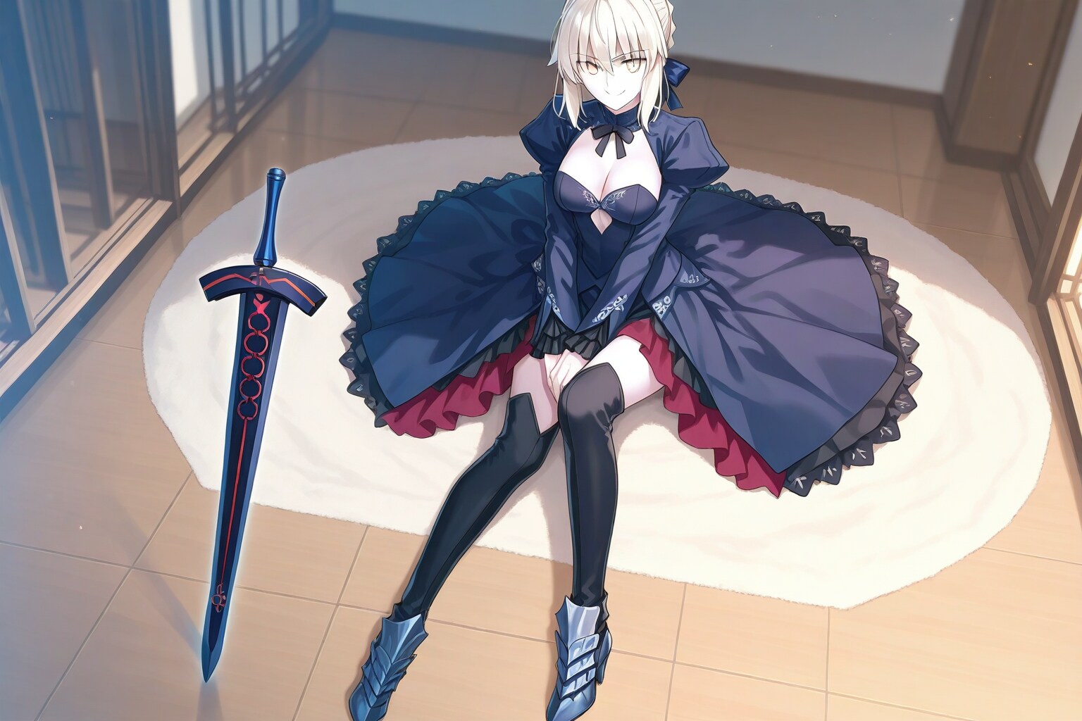 「セイバー／アルトリア・ペンドラゴン(オルタ)　第3再臨の姿」 ー by #UNICORN Ver. ー
