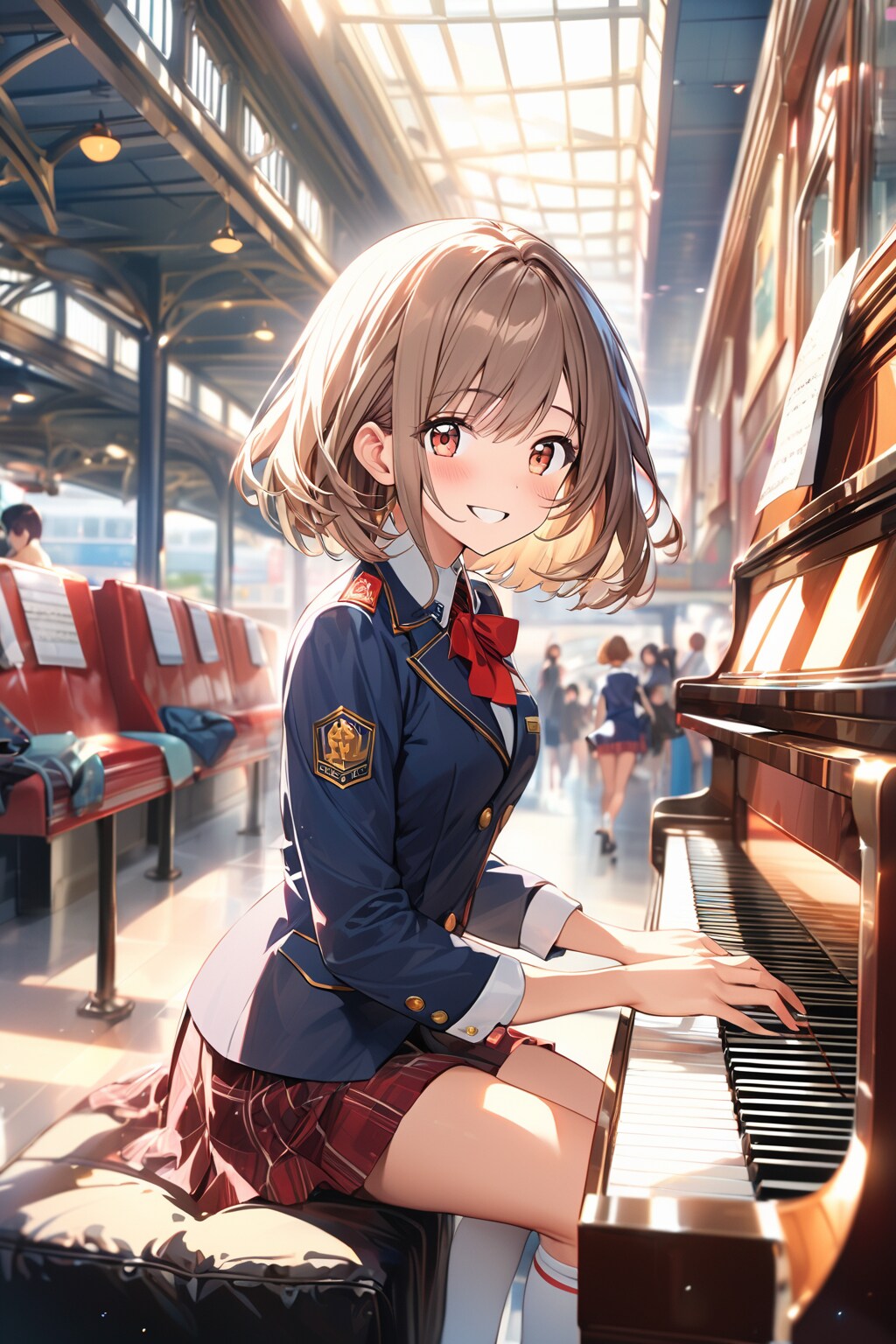 ストリートピアノ | の人気AIイラスト・グラビア