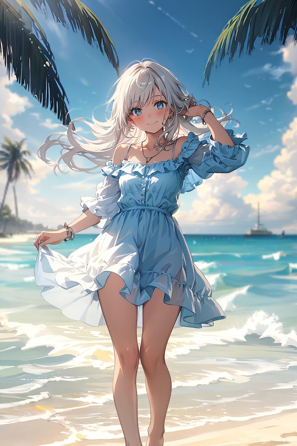 水際の彼女