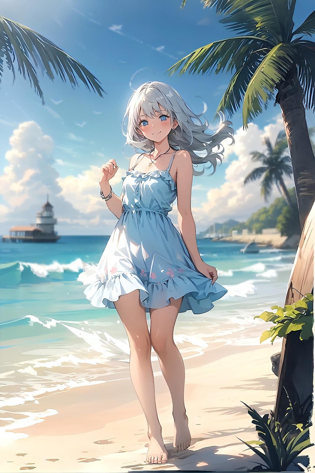 水際の彼女