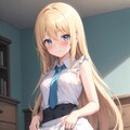 金髪ちゃんとの休日～お誘い編(１) 2枚目