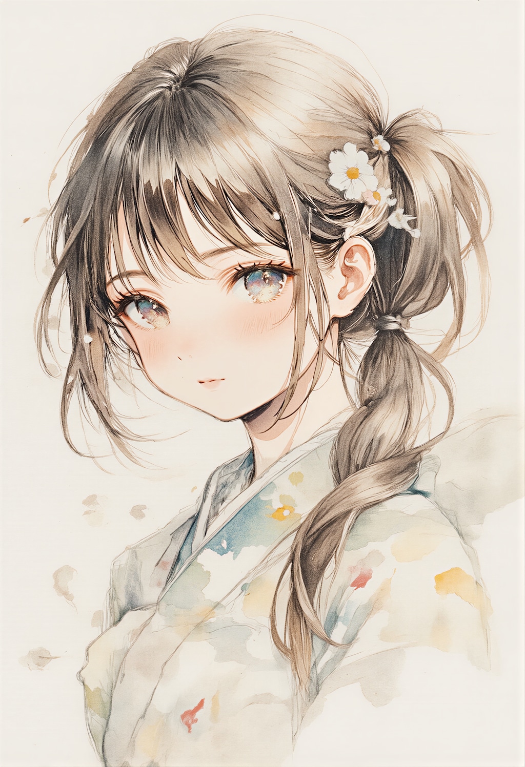 着物の女性 2