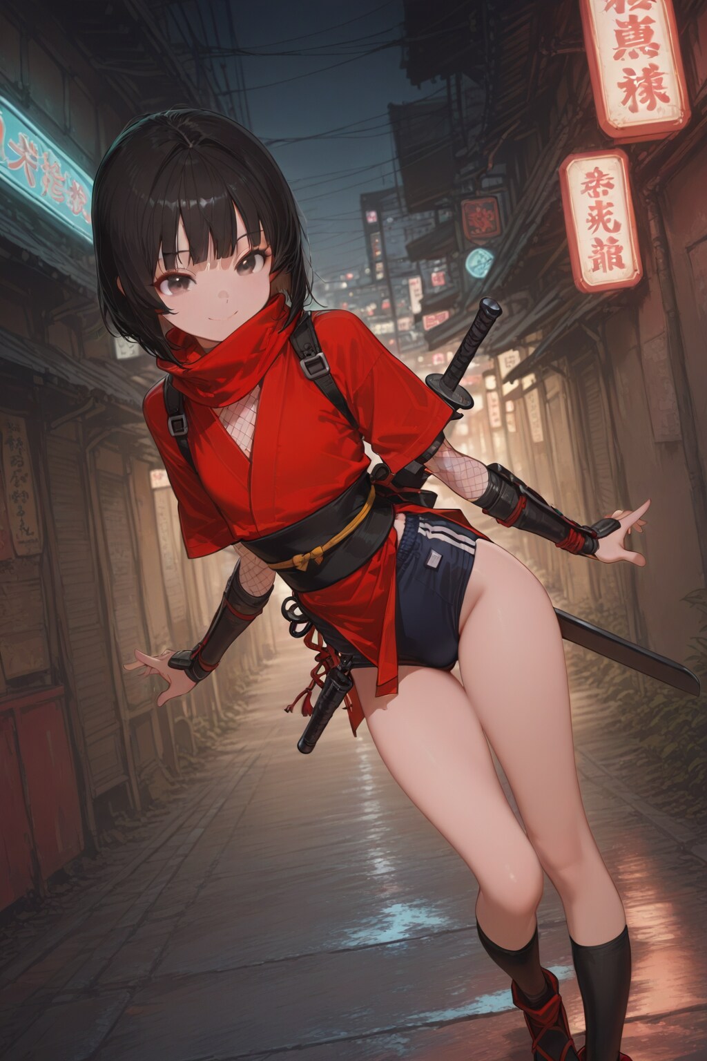 アイエエエ！？　ニンジャ！？　ニンジャナンデ！？