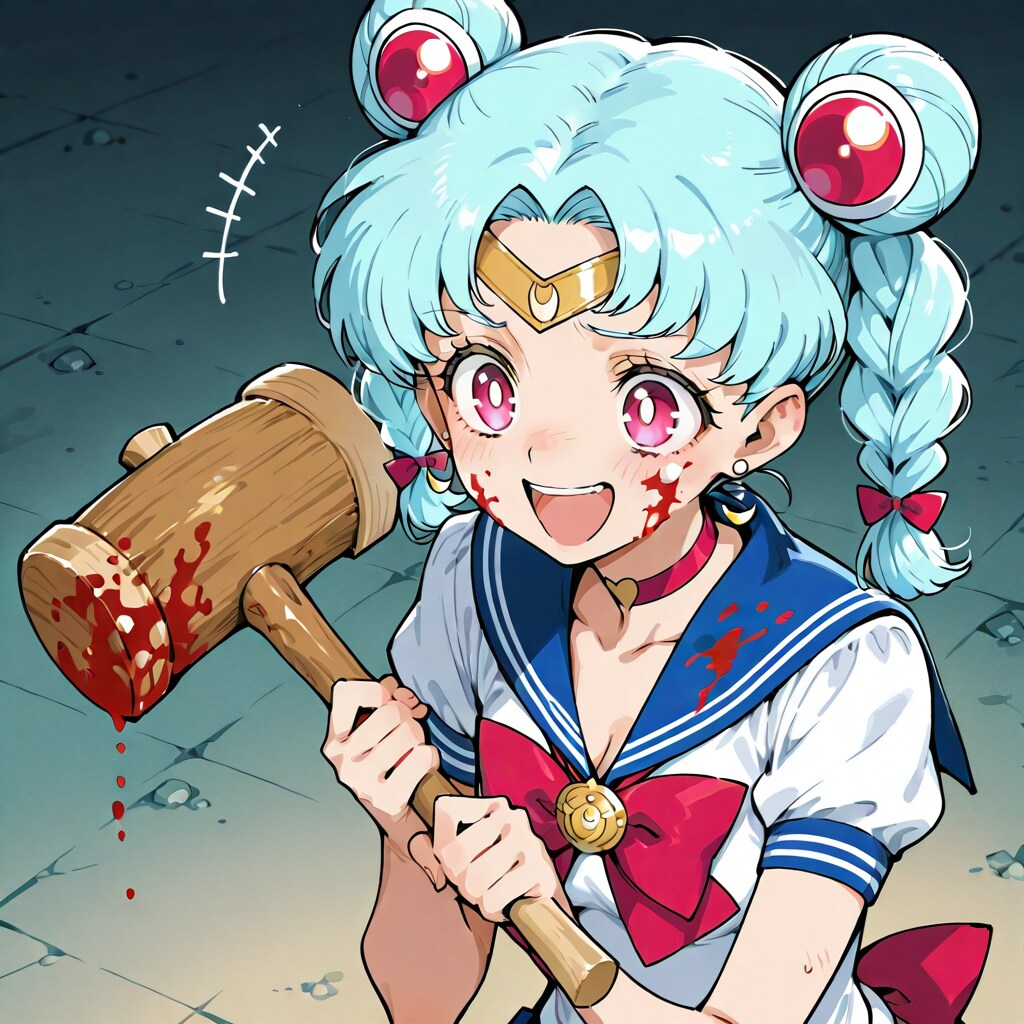 セーラー戦士風魔法少女メル