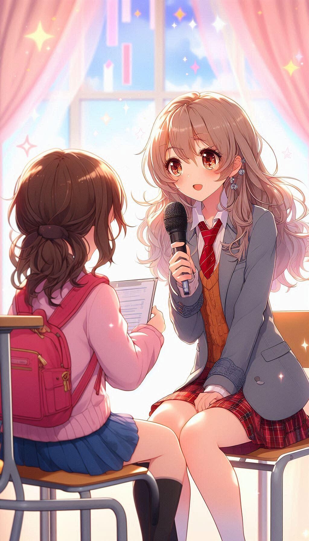 インタビュー風景