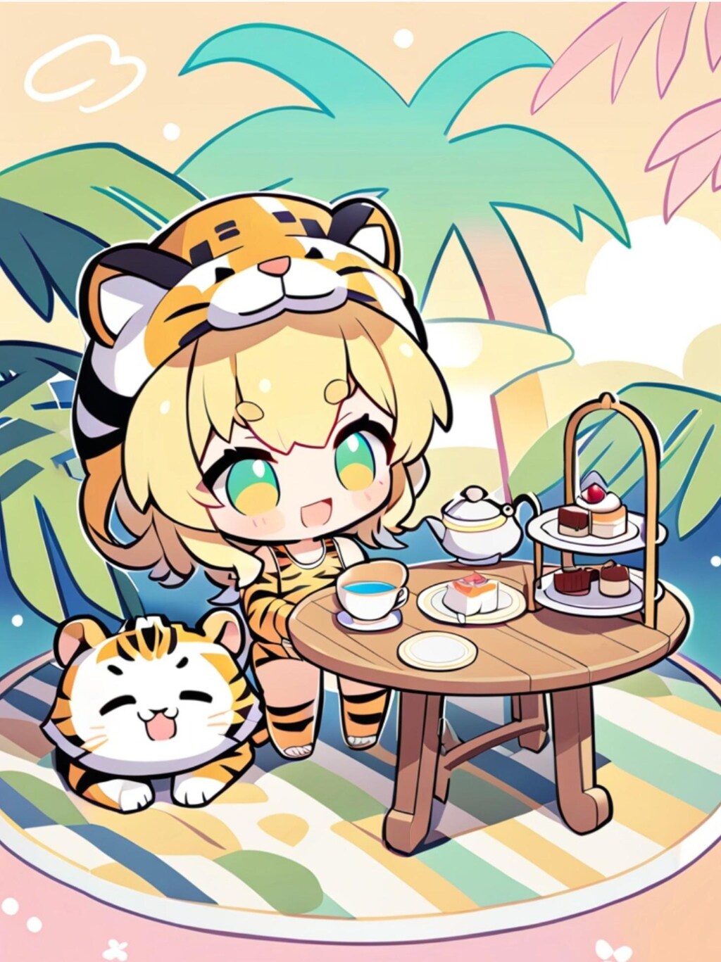 虎娘ちゃんのハワイ旅行