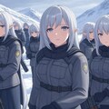 雪エルフの軍隊【Grok】 3枚目