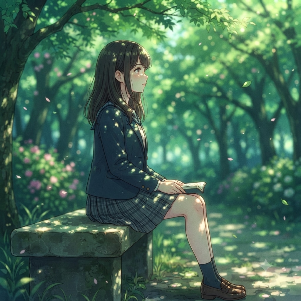 新緑の少女