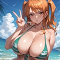 爆乳ナ〇 2枚目
