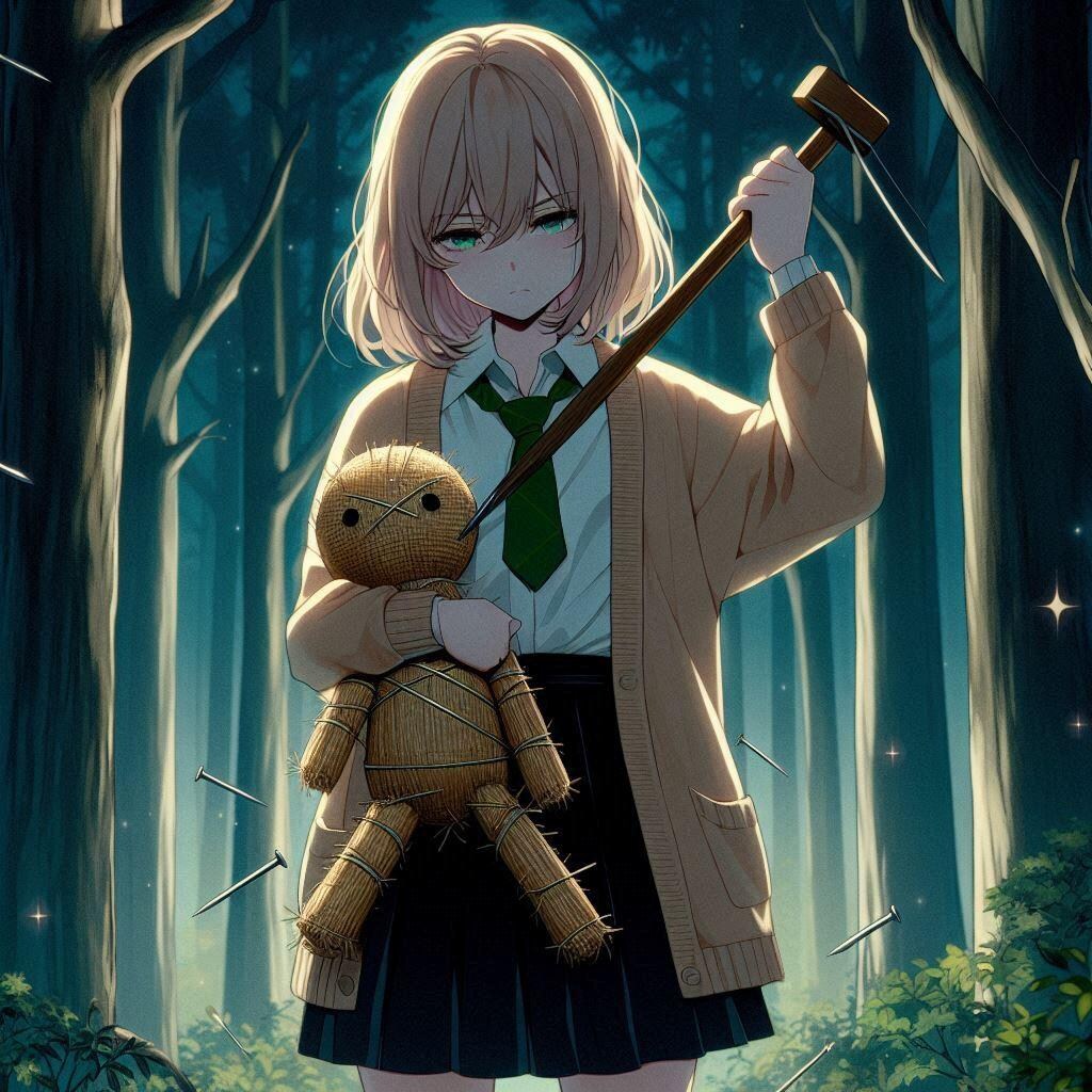 藁人形と沙也ちゃん