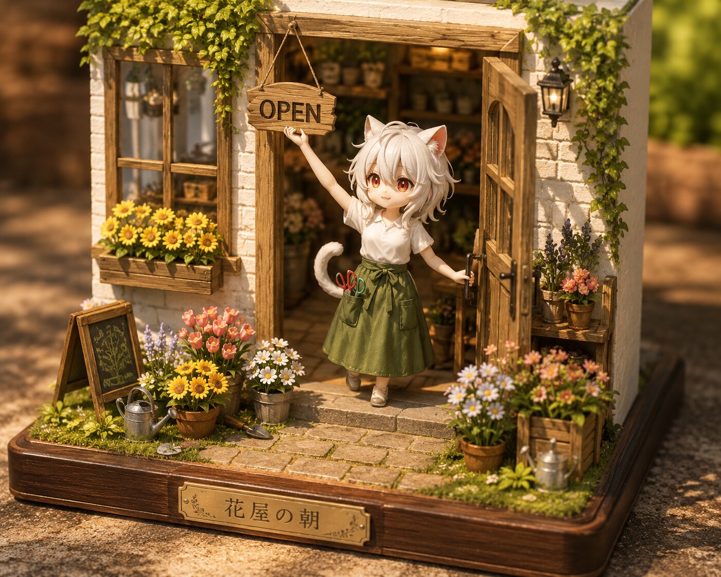 花屋の朝