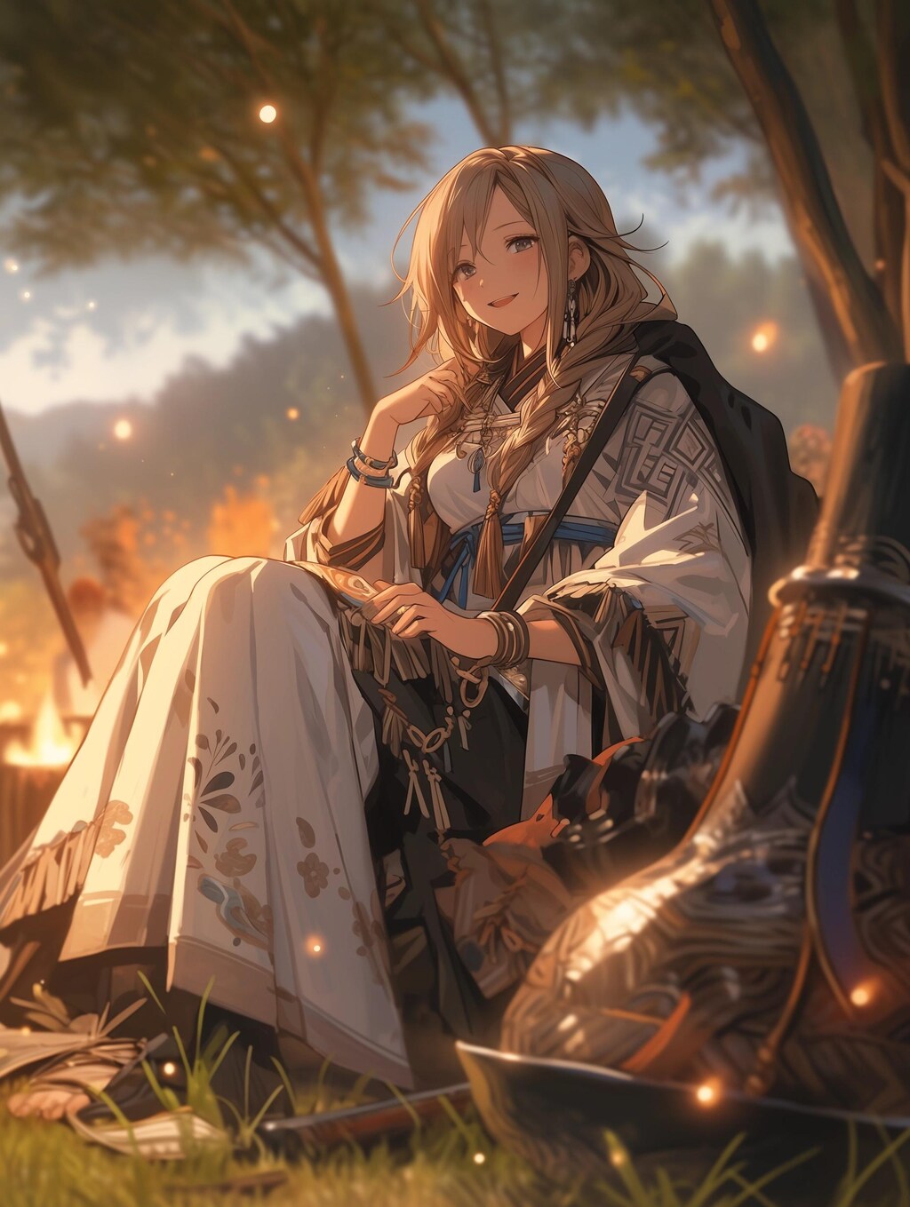 焚き火と、やすらぎと。