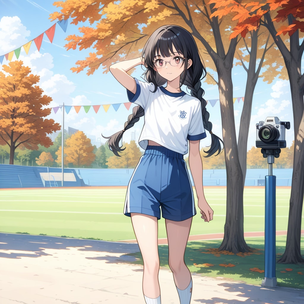 準備運動は真面目に！ | の人気AIイラスト・グラビア