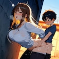 少〇とお姉さんの路地裏 #18-008 2枚目