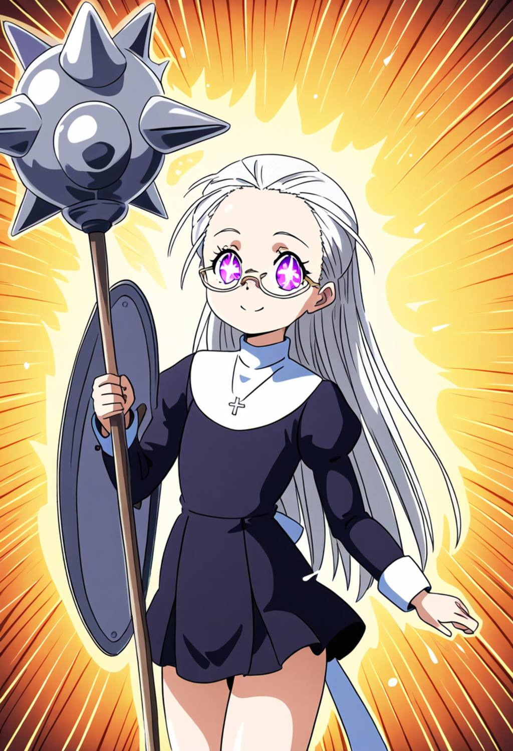 看板娘206　「聖清たる一打」