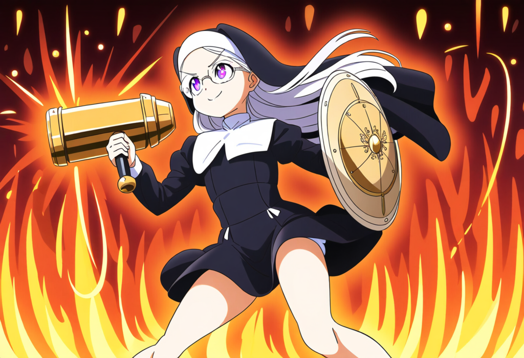 看板娘206　「聖清たる一打」