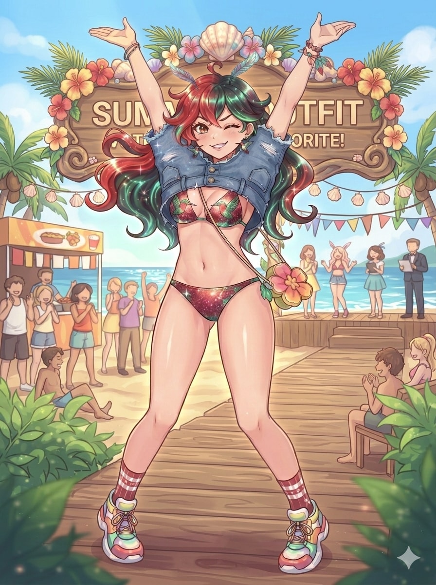 パンツでバンザイ