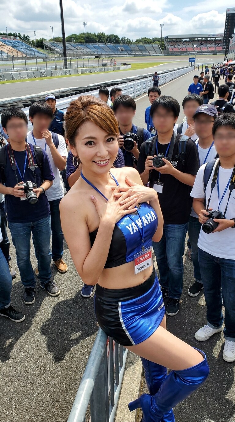 熟女レースクイーン