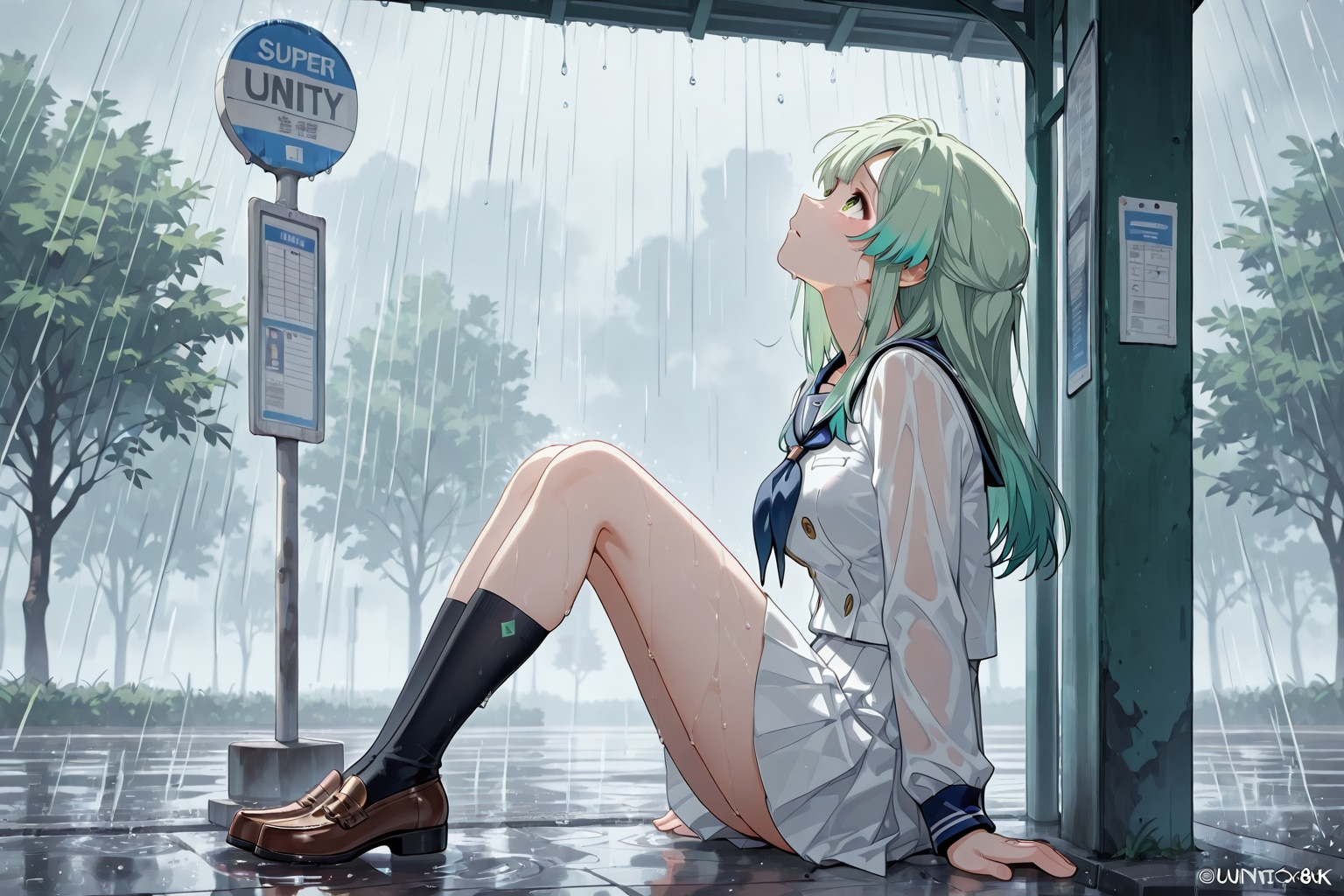 Wet & "DRIP" Girl