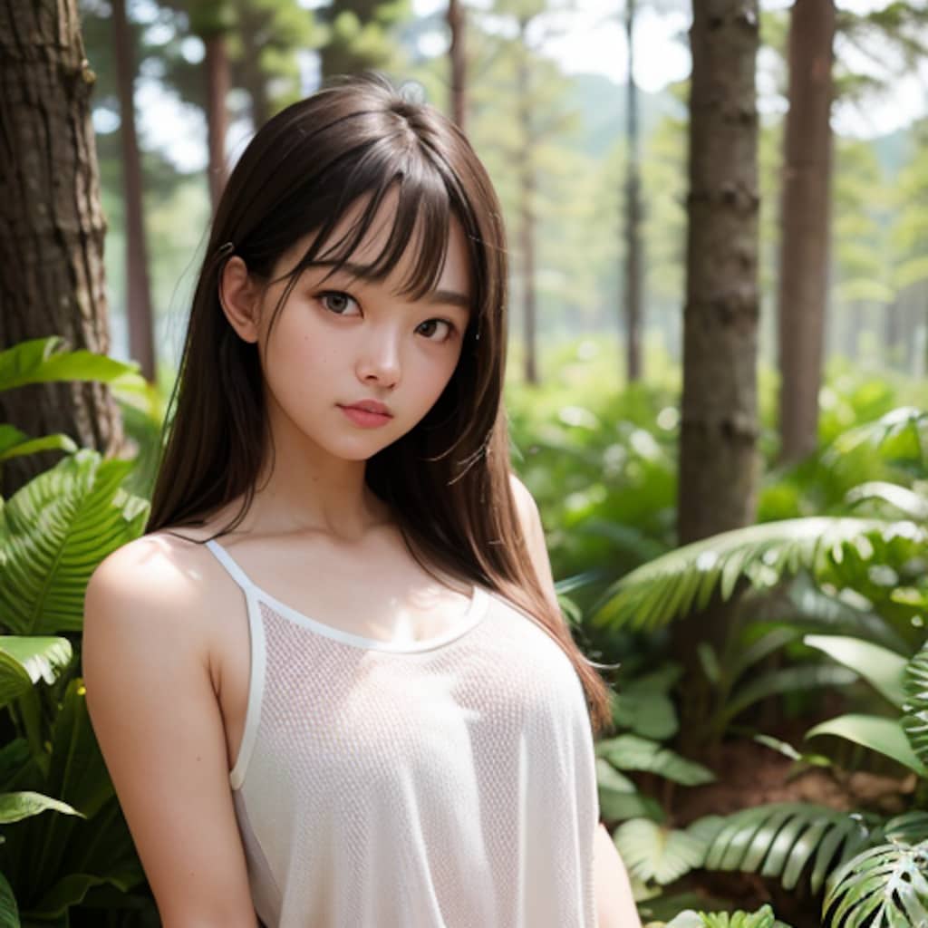 森林を散策