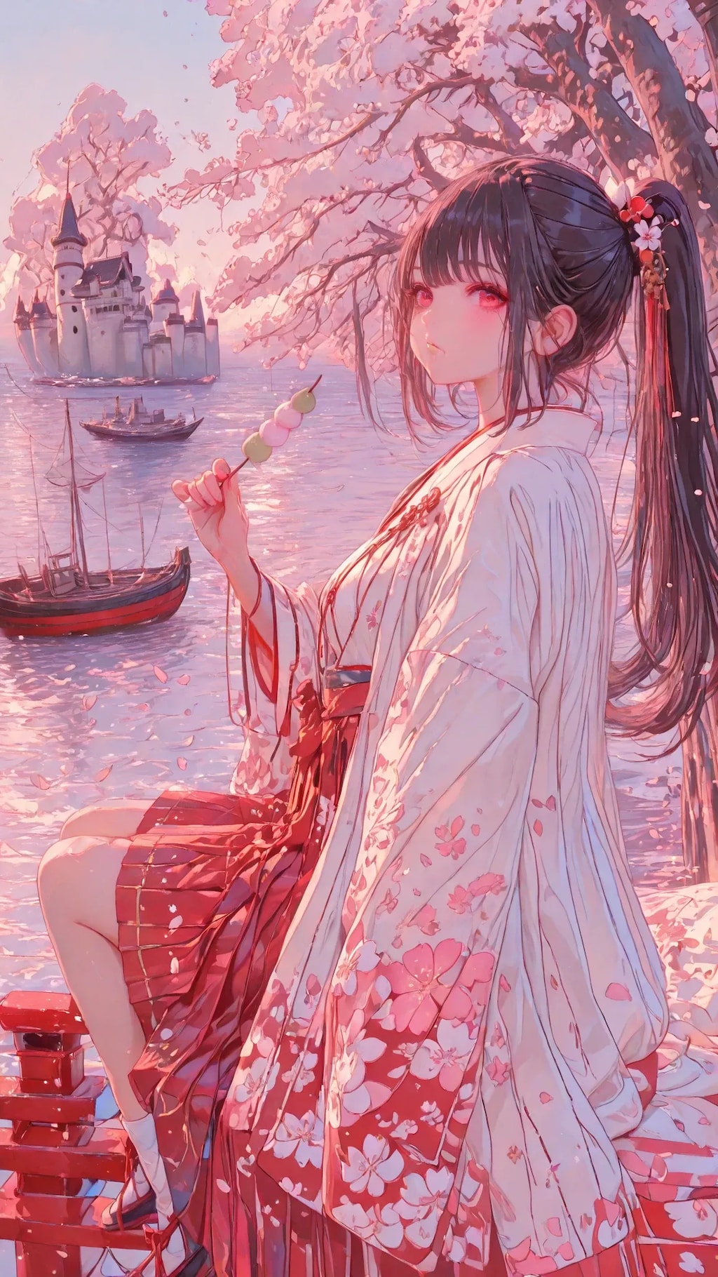 花より団子な少女