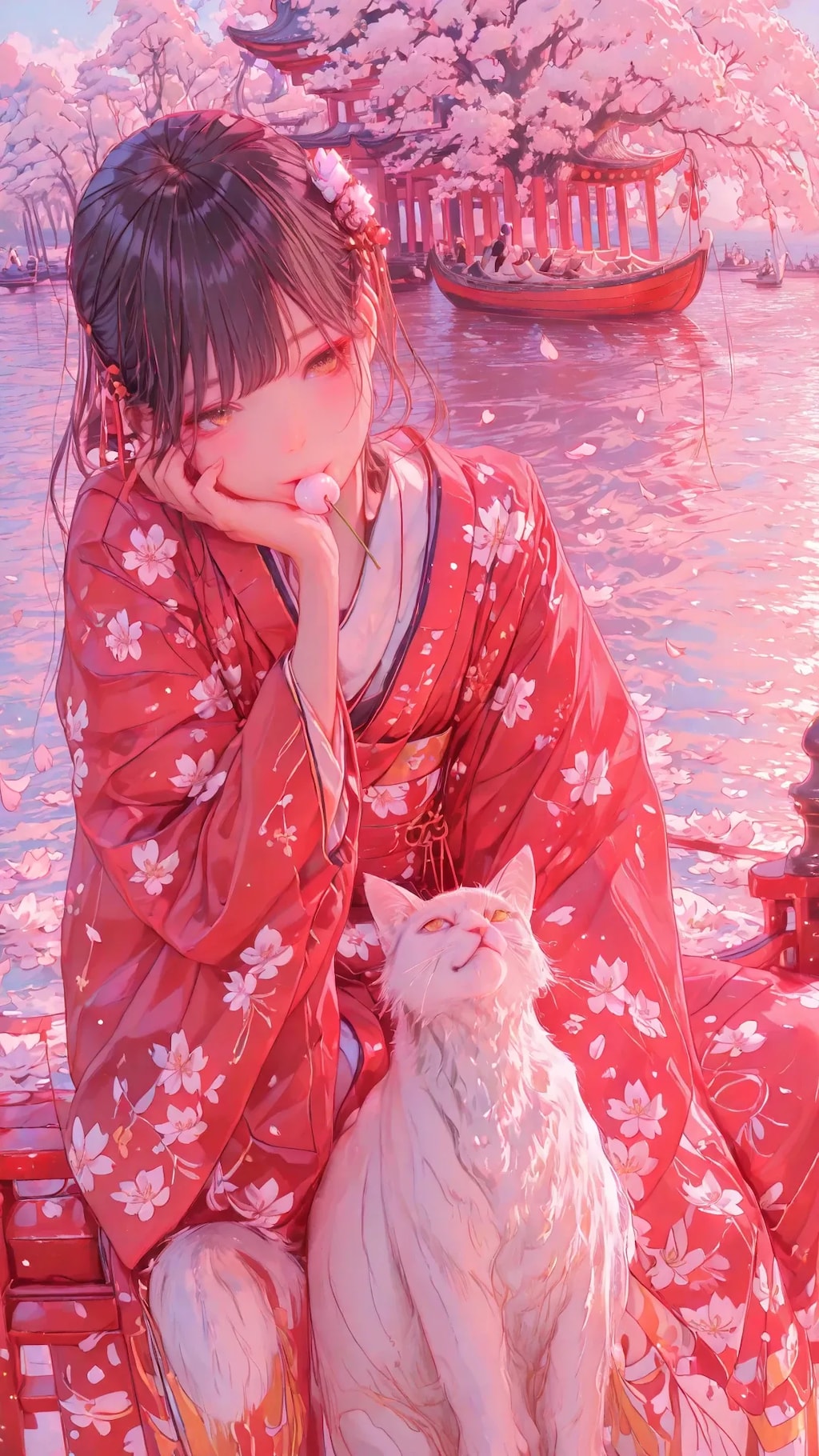 花より団子な少女