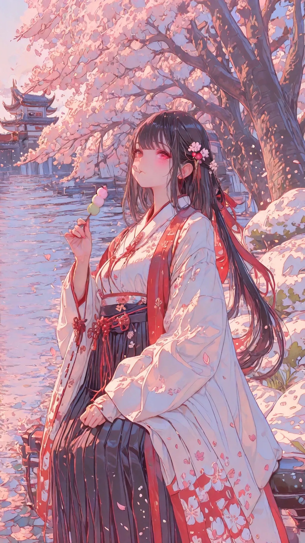 花より団子な少女