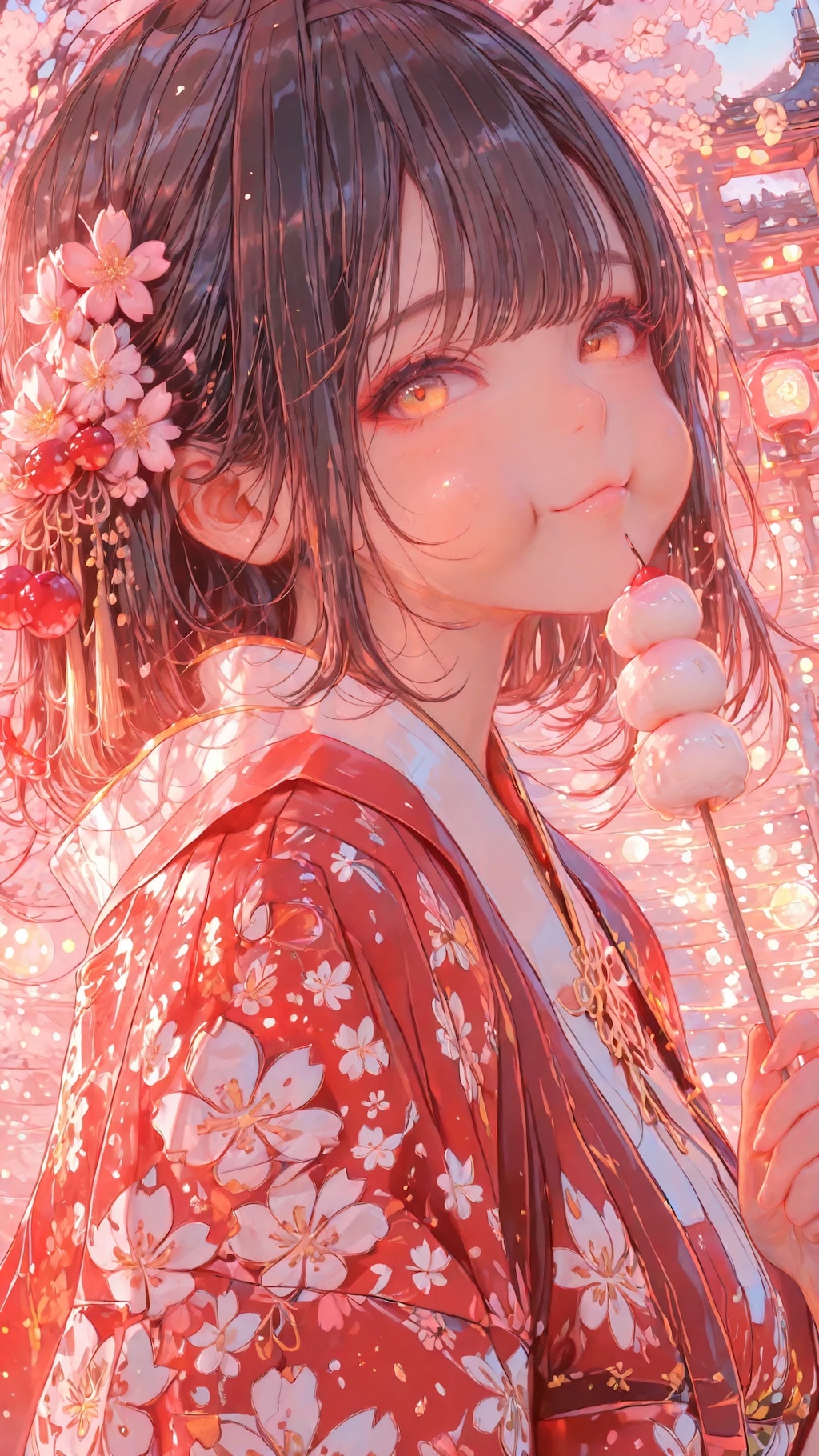 花より団子な少女