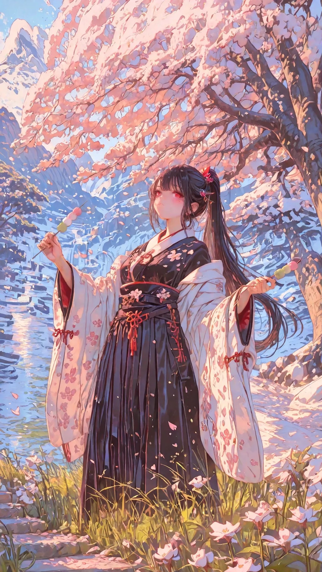 花より団子な少女