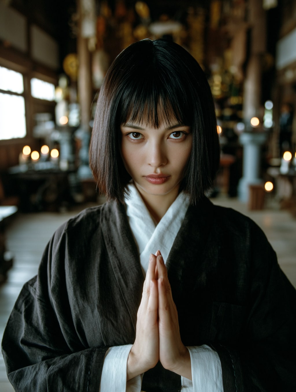 謎の庵主役のメイド13号