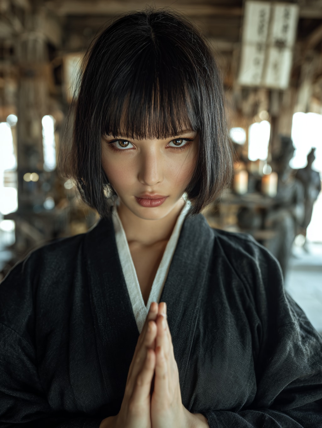 謎の庵主役のメイド13号