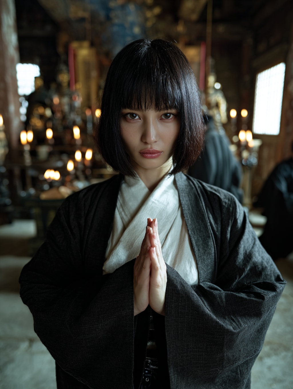 謎の庵主役のメイド13号