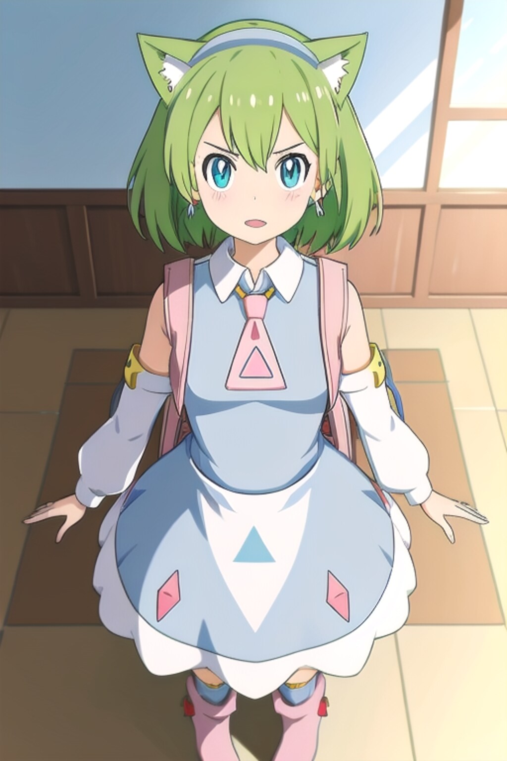 教室のデルタもん